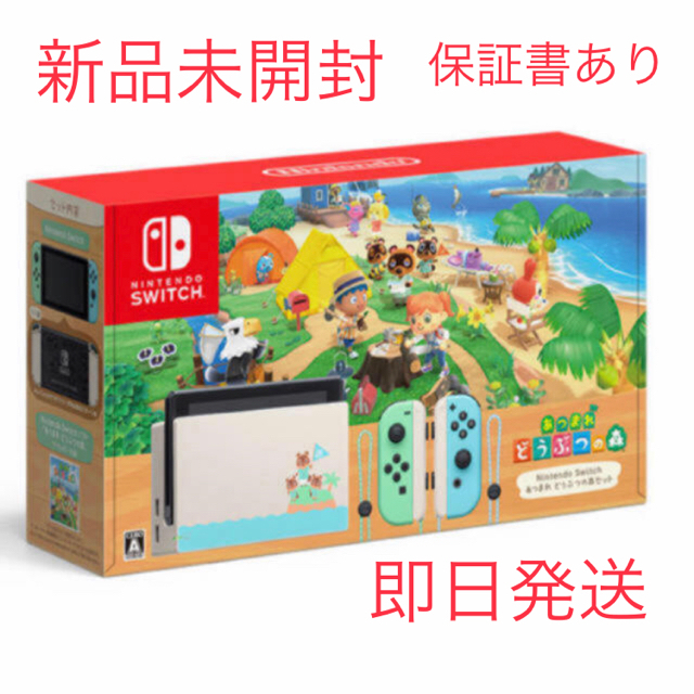 即時発送[新品]Nintendo Switch  あつまれどうぶつの森 同梱版