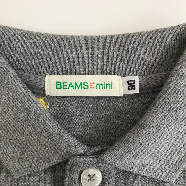 こども ビームス(コドモビームス)の【新品】BEAMS mini ビームスミニ ポロシャツ スカル 80 90 キッズ/ベビー/マタニティのベビー服(~85cm)(その他)の商品写真