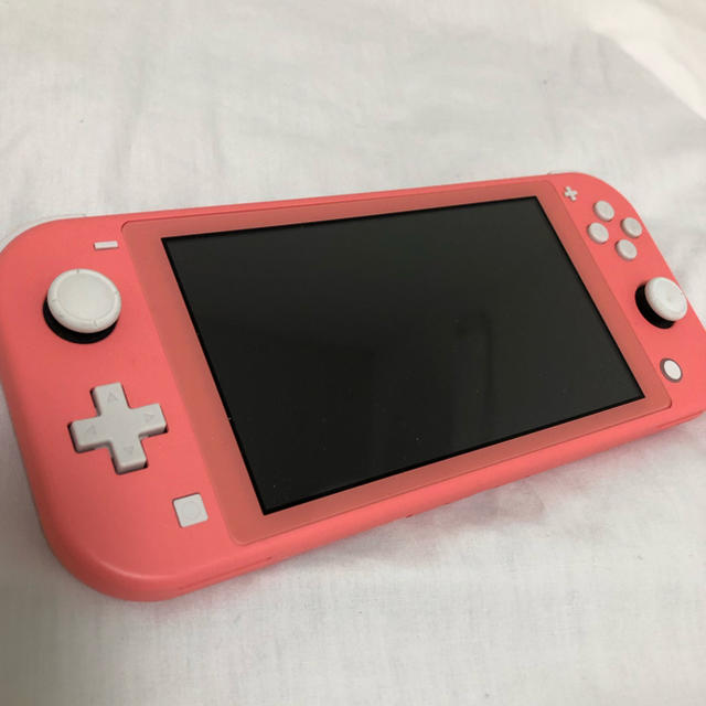 古典 Nintendo Switch - 任天堂Switch コーラルピンク 携帯用ゲーム機 ...