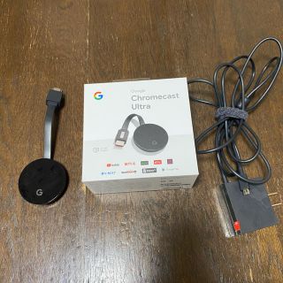 クローム(CHROME)の■Google グーグル Chromecast Ultra (映像用ケーブル)