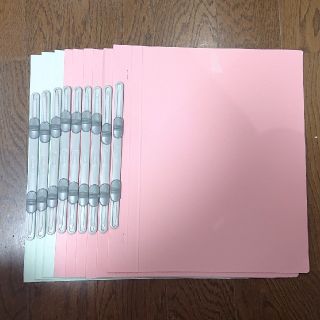 フラットファイル９冊(ファイル/バインダー)