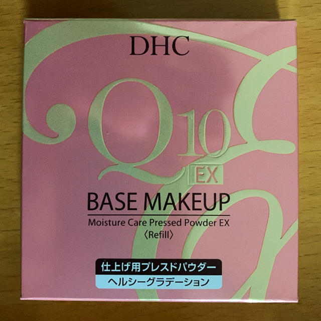 DHC(ディーエイチシー)のDHC Q10モイスチュアケア プレスドパウダーEX ＜リフィル＞ コスメ/美容のベースメイク/化粧品(フェイスパウダー)の商品写真