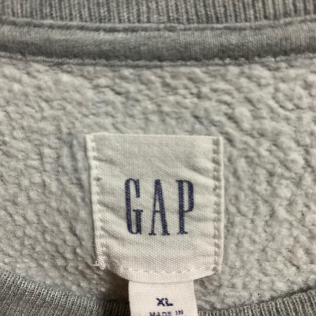 GAP(ギャップ)のオールド GAP ギャップ スウェット トレーナー グレー オリジナル グレー メンズのトップス(スウェット)の商品写真