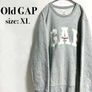 ギャップ(GAP)のオールド GAP ギャップ スウェット トレーナー グレー オリジナル グレー(スウェット)