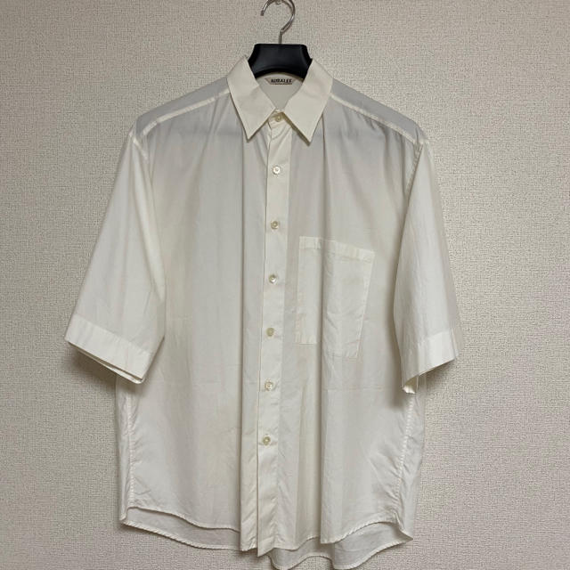 COMOLI - 【定価24,200円】オーラリー ハーフスリーブ ビックシャツ ...