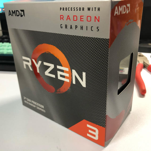 Ryzen3 3200G PCパーツ