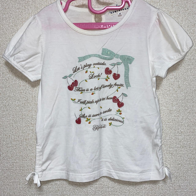 kumikyoku（組曲）(クミキョク)の組曲　Ｔシャツ　M  110 120 キッズ/ベビー/マタニティのキッズ服女の子用(90cm~)(Tシャツ/カットソー)の商品写真