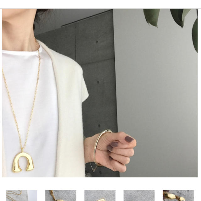 chieko+  bonheur necklace gold