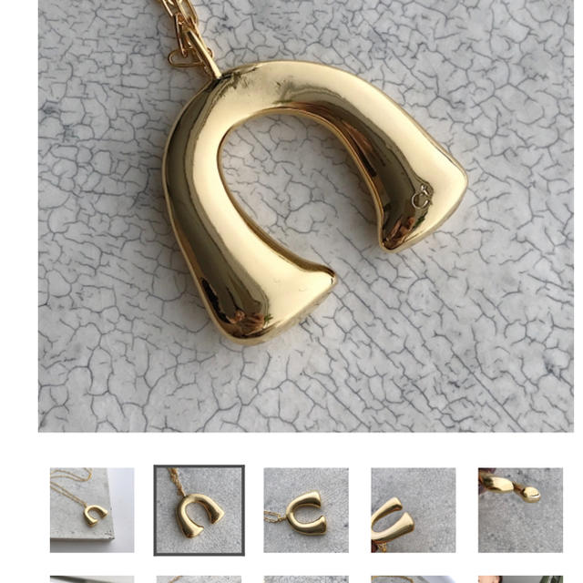 chieko+ goldの通販 by たん's shop｜ラクマ bonheur necklace 格安通販