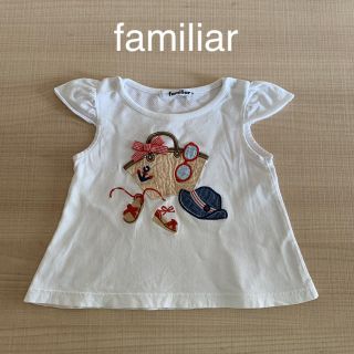 ファミリア(familiar)のファミリア　トップス　familiar Tシャツ(シャツ/カットソー)