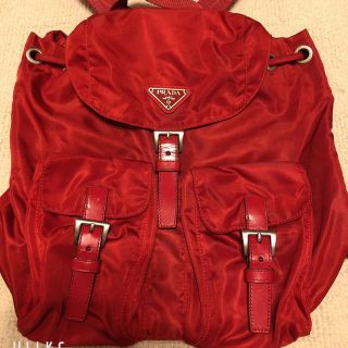 プラダ バックパック(レッド/赤色系)の通販 44点 | PRADAを買うなら