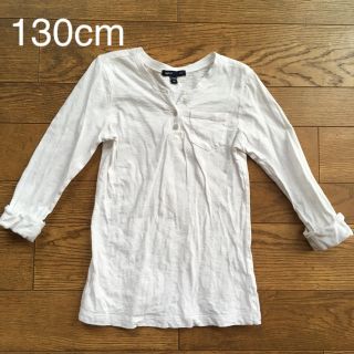 ギャップ(GAP)のGAP ビーズ　カットソー　七分袖　130cm (Tシャツ/カットソー)