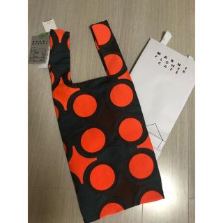 マルニ(Marni)の  新品タグ付き　MARNI マルニ フラワーカフェ　バッグ　ドット柄(トートバッグ)