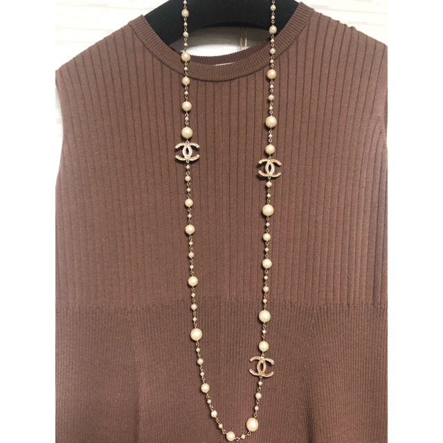 超美品 CHANEL - ゆりゆり CHANEL パールネックレス ネックレス - jaff.fi
