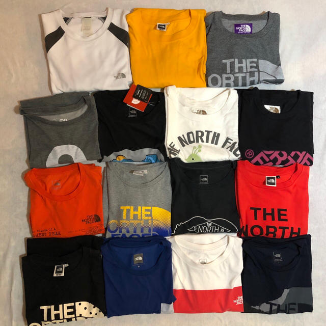 THE north faceの Tシャツ　15 点まとめて　未使用入