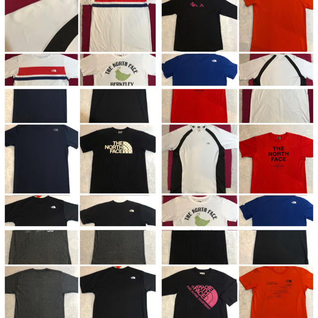 THE north faceの Tシャツ　15 点まとめて　未使用入