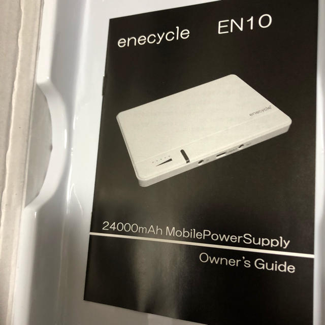 enecycle EN10 モバイルバッテリー MacBook Air スマホ/家電/カメラのスマートフォン/携帯電話(バッテリー/充電器)の商品写真