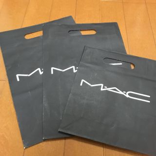 マック(MAC)のM.A.Cショッパー×3(ショップ袋)