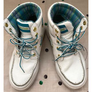 ティンバーランド(Timberland)のTimberland ハイカット ブーツ 白(スニーカー)