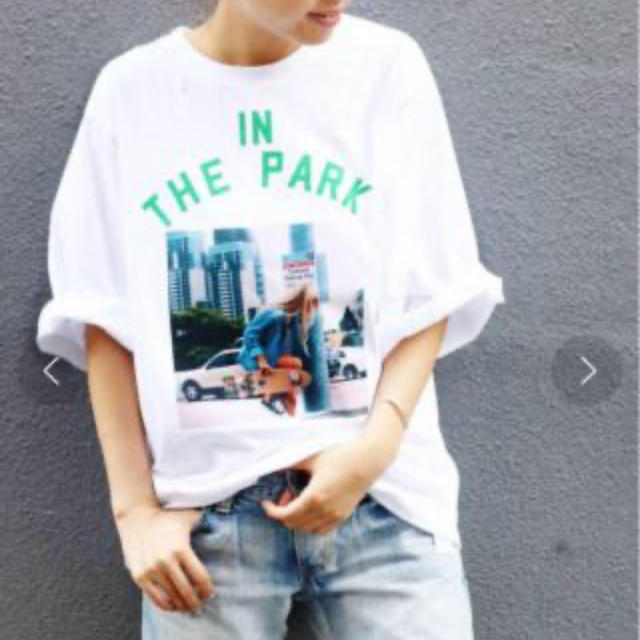 TODAYFUL(トゥデイフル)のvia  j  オーバーサイズ　tシャツ 人気 レディースのトップス(Tシャツ(半袖/袖なし))の商品写真