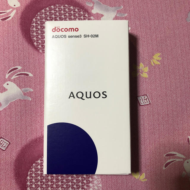 新品未使用　AQUOS sense3 SH-02M Black docomo