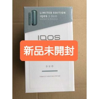 未登録★IQOS3DUO アイコス3 デュオ 本体 キット ルーシッドティール