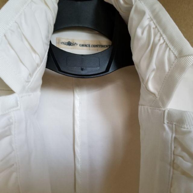 【格安】グレース白デザインジャケット