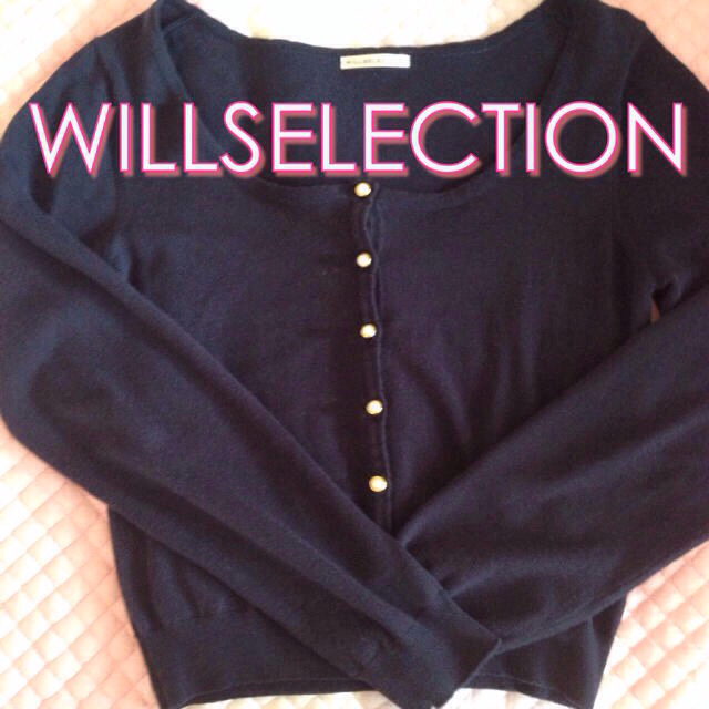 WILLSELECTION(ウィルセレクション)のWILLSELECTION＊カーデ レディースのトップス(カーディガン)の商品写真