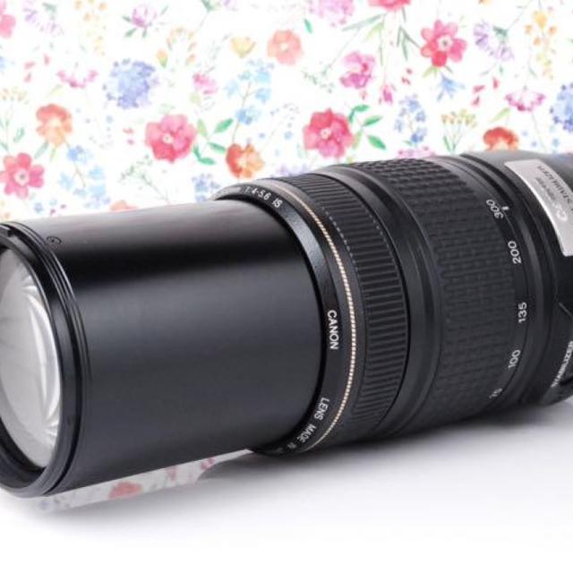 新品】 USM IS 75-300mm キャノン Canon ❤️高性能望遠レンズ☆ - レンズ(ズーム)