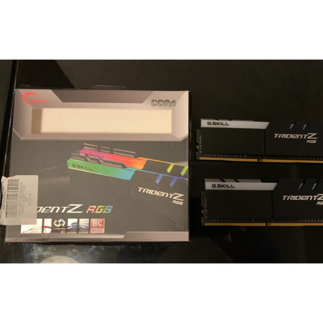 G.Skillメモリ TRIDENT Z RGB DDR4 3200 8GB×2