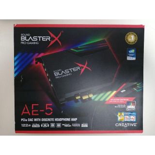 Sound BlasterX AE-5 ゲーミングサウンドカード(PCパーツ)