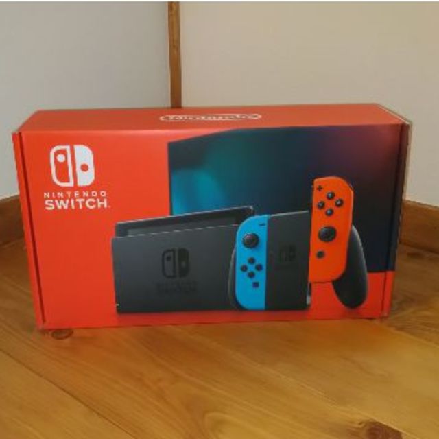 新品未開封 新型 Nintendo Switch ネオンブルー/レッド