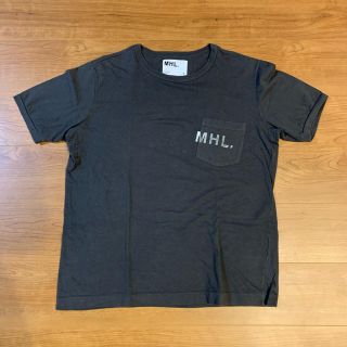 マーガレットハウエル(MARGARET HOWELL)のMHL.ポケットTシャツ【オリーブ】XLサイズ(Tシャツ/カットソー(半袖/袖なし))