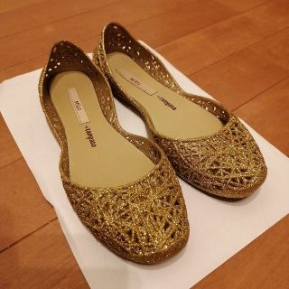 メリッサ(melissa)のMelissa+campana メリッサ　フラットシューズ　サンダル　23.5㎝(サンダル)