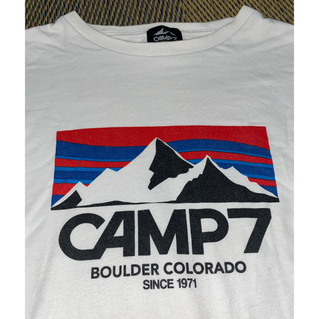 早い者勝ち！！！CAMP7  キャンプセブン  Tシャツ メンズのトップス(Tシャツ/カットソー(半袖/袖なし))の商品写真