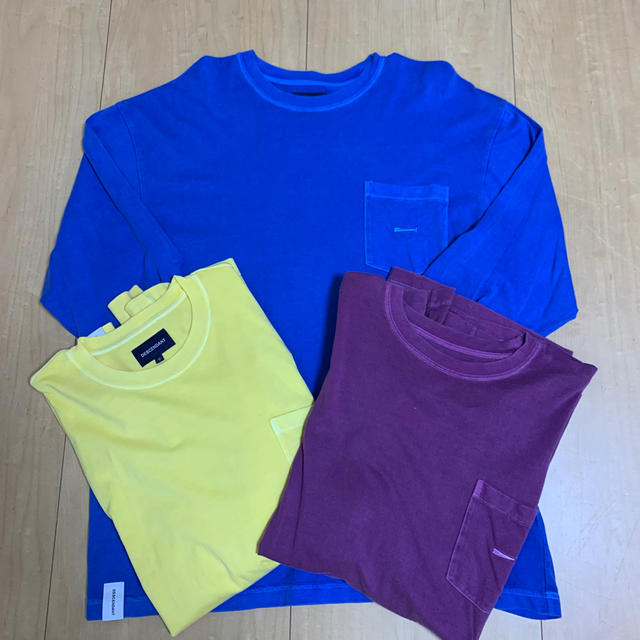 W)taps(ダブルタップス)のDESCENDANT CACHALOT 3 ロンT 3セット　 メンズのトップス(Tシャツ/カットソー(七分/長袖))の商品写真