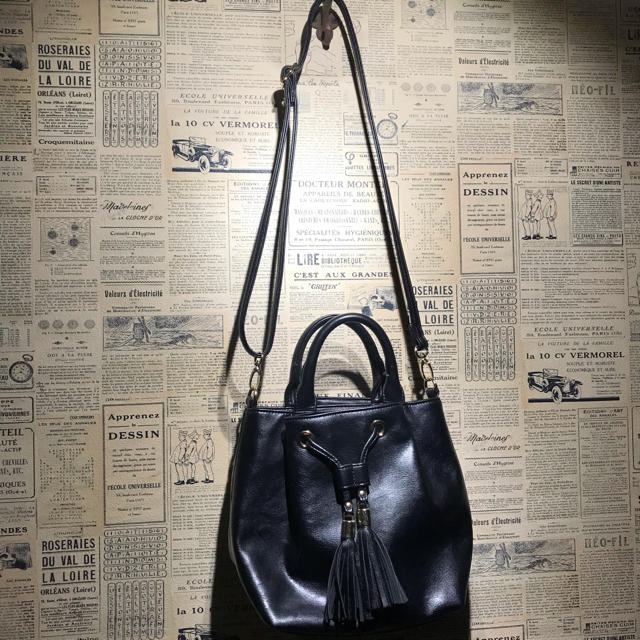 AZUL by moussy(アズールバイマウジー)のAZUL by moussy アズールバイマウジー レザーショルダーバッグ  レディースのバッグ(ショルダーバッグ)の商品写真