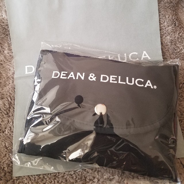 DEAN & DELUCA(ディーンアンドデルーカ)の【ブラック】 DEAN&DELUCA ショッピングバッグ ゆうパケット発送 ① レディースのバッグ(エコバッグ)の商品写真