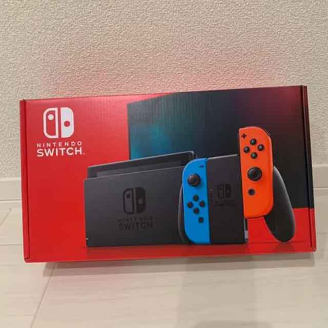 ニンテンドースイッチ　ネオンブルー/ネオンレッド家庭用ゲーム機本体