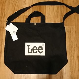 リー(Lee)のLee 2ウェイショルダーバッグ  ブラック(ショルダーバッグ)