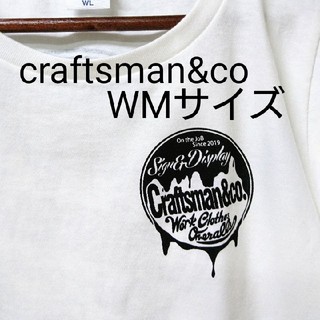 在庫限り値下げ　craftsman レディースTシャツ WMサイズ 001(Tシャツ(半袖/袖なし))