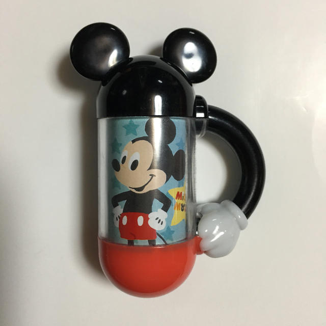 Disney(ディズニー)のディズニー ベビー　ミッキー  ガラガラ ラトル キッズ/ベビー/マタニティのおもちゃ(がらがら/ラトル)の商品写真