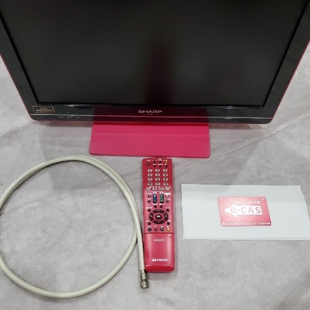 SHARP(シャープ)のSHARP AQUOS テレビ LC-19K7 スマホ/家電/カメラのテレビ/映像機器(テレビ)の商品写真