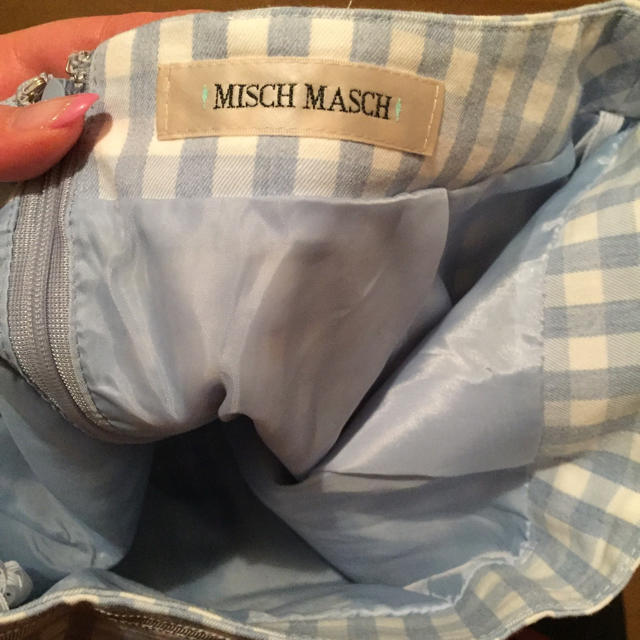 MISCH MASCH(ミッシュマッシュ)の【最終値下げ】ミッシュ♡ギンガム柄 レディースのスカート(ひざ丈スカート)の商品写真