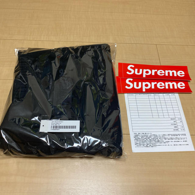 Supreme(シュプリーム)のsupreme tonal webbing sweatshort M 黒 メンズのパンツ(ショートパンツ)の商品写真