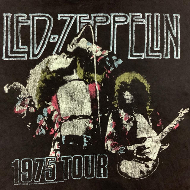 USA製 Led Zeppelin バンドTシャツ 1975 ペイジ/プラントの通販 by 