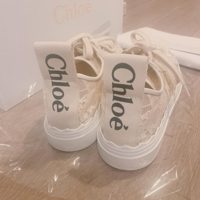 Chloe レーススニーカー