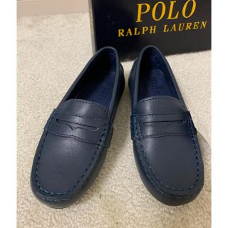 ポロラルフローレン(POLO RALPH LAUREN)の【新品・未使用】ポロラルフローレン　ネイビー　16cm(ローファー)