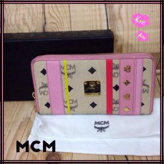 エムシーエム(MCM)のMCM ラウンドファスナー長財布 本物(財布)