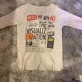 ディーゼル(DIESEL)のDIESEL ディーゼル tシャツ 七分袖 値下げ(Tシャツ/カットソー(七分/長袖))